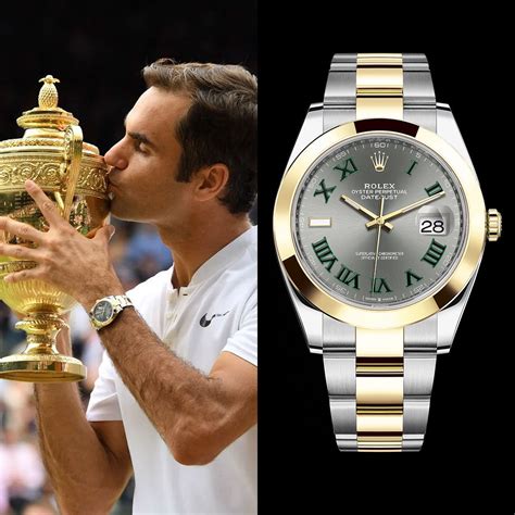 rolex di roger federer|rolex datejust federer.